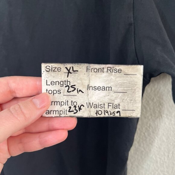 Muji Mens Black Short Sleeve Casual Crewneck T-Shirt XL - Picture 7 of 8